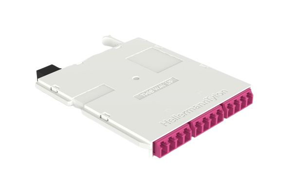 HellermannTyton Connectivity RapidNet Ultra12Series, 12 Port LC, Multimode Cassette