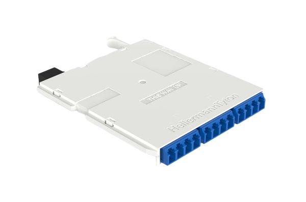 HellermannTyton Connectivity RapidNet Ultra12Series, 12 Port LC, Single Mode Cassette