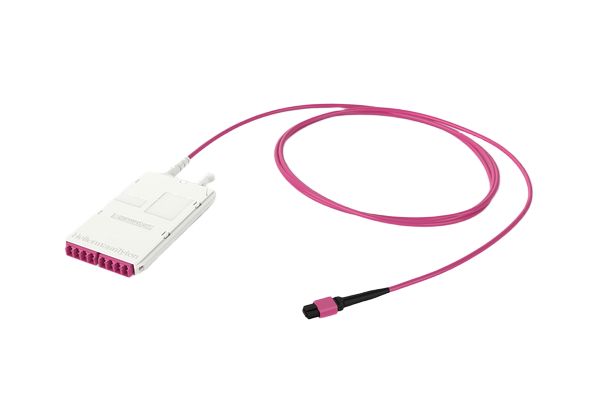 HellermannTyton Connectivity Ultra8Series, 8 Port MTP, OM4 Cassette