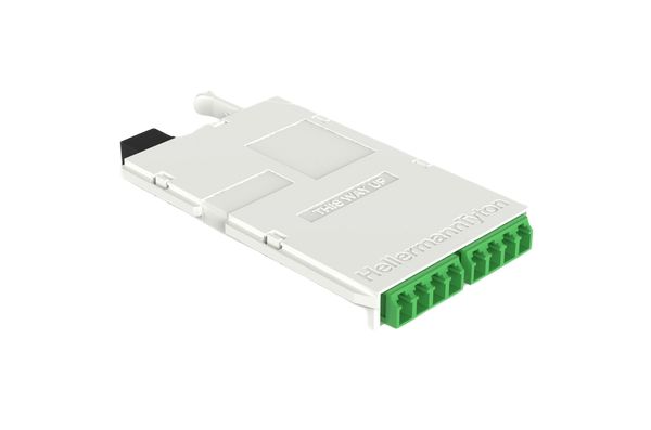 HellermannTyton Connectivity RapidNet Ultra8Series, 8 Port LC/APC, Single Mode Cassette