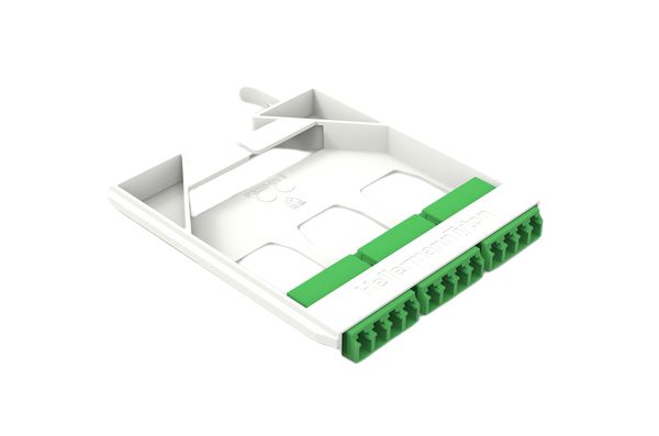 HellermannTyton Connectivity RapidNet Ultra12Series, 12 Port LC/APC, Single Mode Cassette