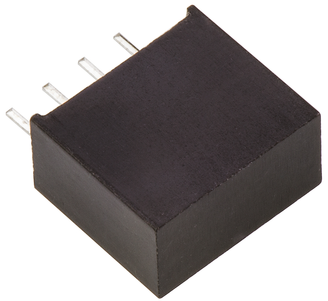ro-0505s Recom RO DC/DC Converter, 5V dc/ 200 mA, 5V dc Input, 4.5V Input 1 W, Through Hole, 85 °C Max Temp -40 °C Min Temp,