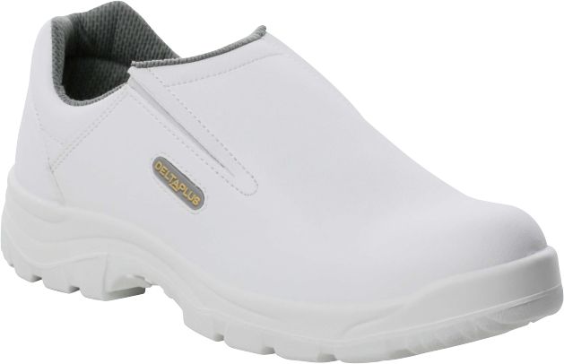 Delta Plus ROBION3 S2 SRC Unisex White Stainless Steel Work Shoes, UK 11, EU 46