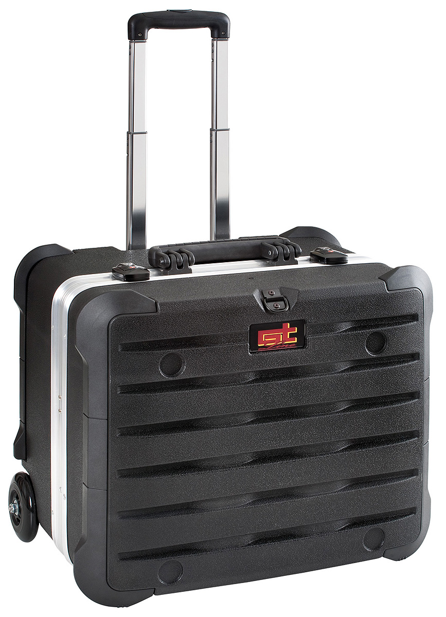 GT Line 2 Drawer Plastic Tool Case Wheeled 390 mm 470 mm 320mm