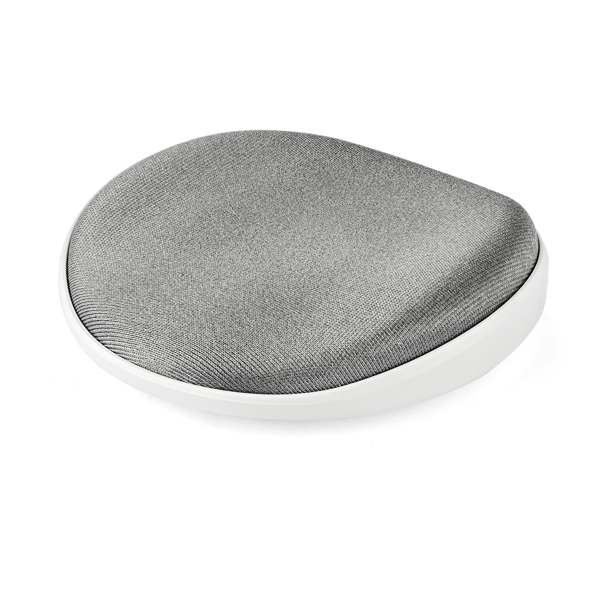 StarTech.com Silver, White Mesh Fabric, Plastic, Foam Wrist Rest 27 mm Height 96 mm 96mm