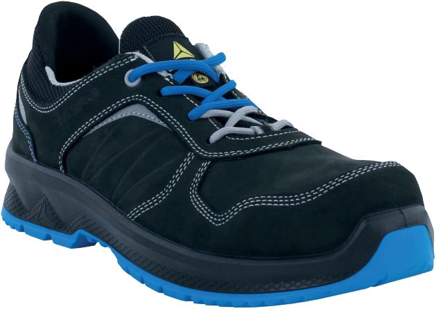 Delta Plus ROSSI S3S SRC Unisex Black Composite Work Shoes, UK 9, EU 43