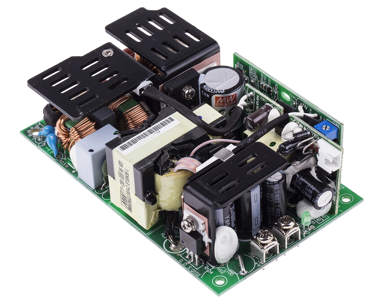 MEAN WELL Switching Power Supply, RPS-300-24 24V dc, 8.33A, 200 W, Input 90V ac to  370 V dc, 264V ac