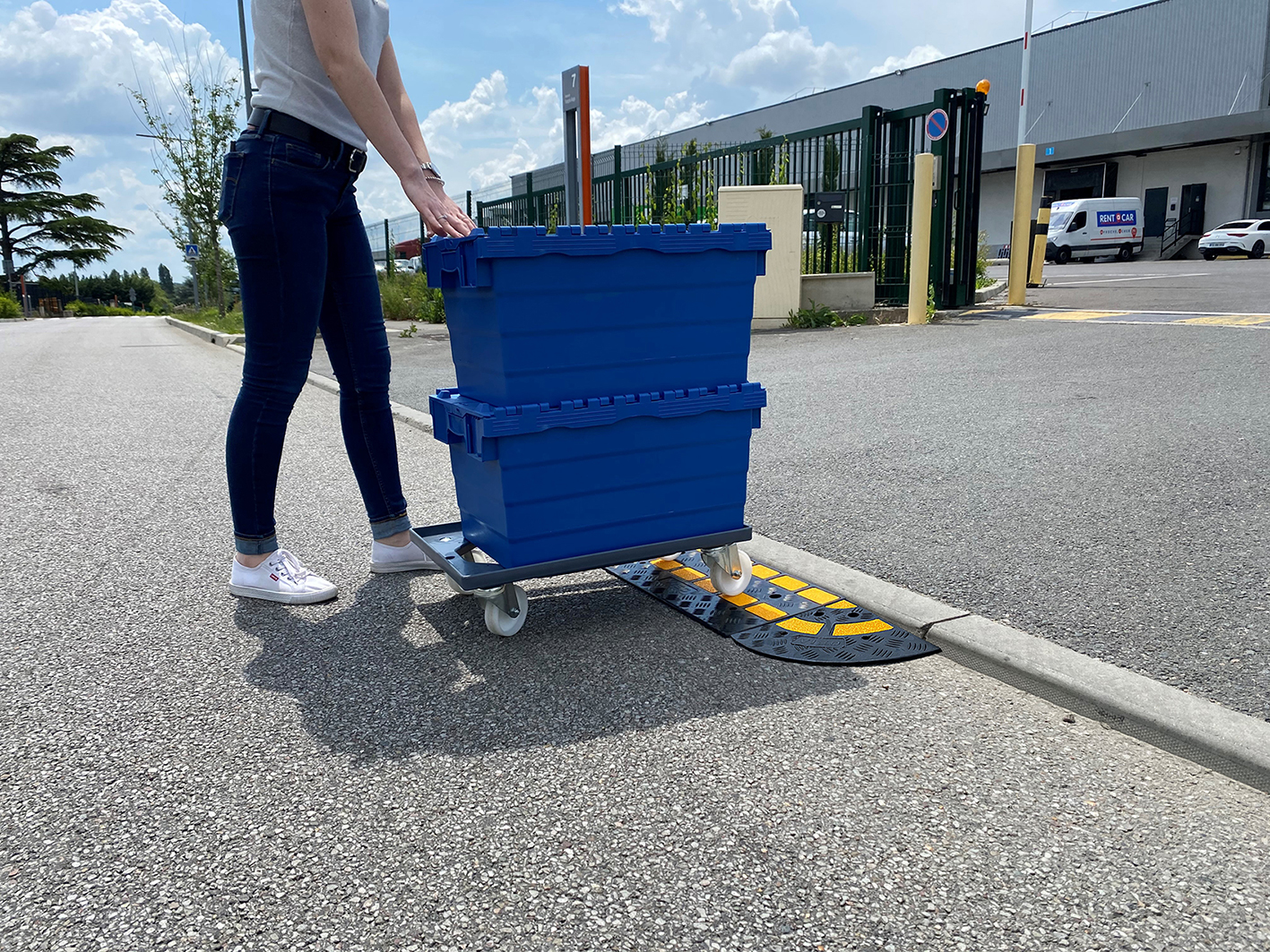 rr35 Viso Rubber, 50000kg Ramp