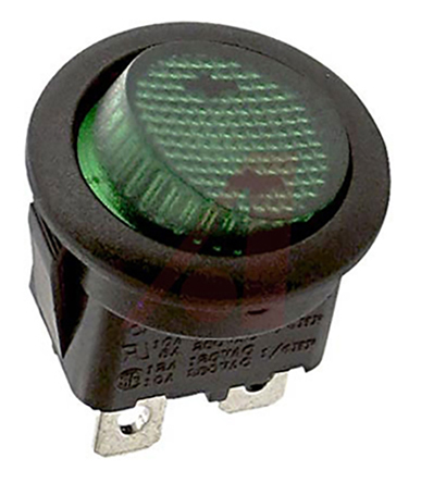 ZF Illuminated SPST, On-Off On-None-On Rocker Switch Panel
