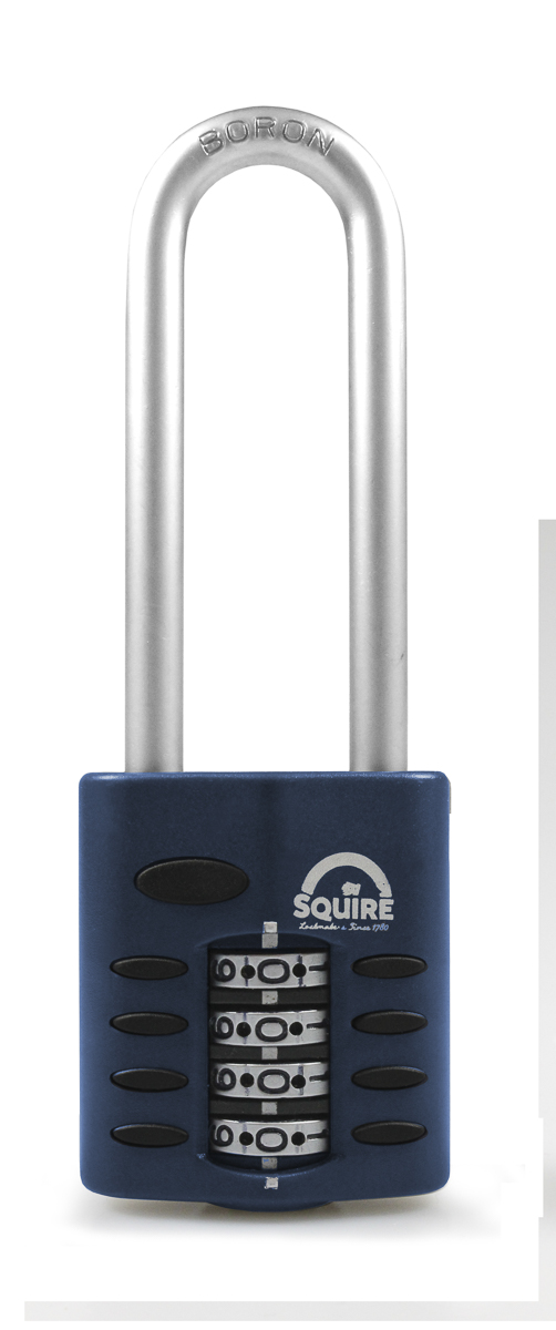 Squire Combination Padlock Die Cast Combination Padlock Weatherproof, 6 mm Shackle, 4mm Body
