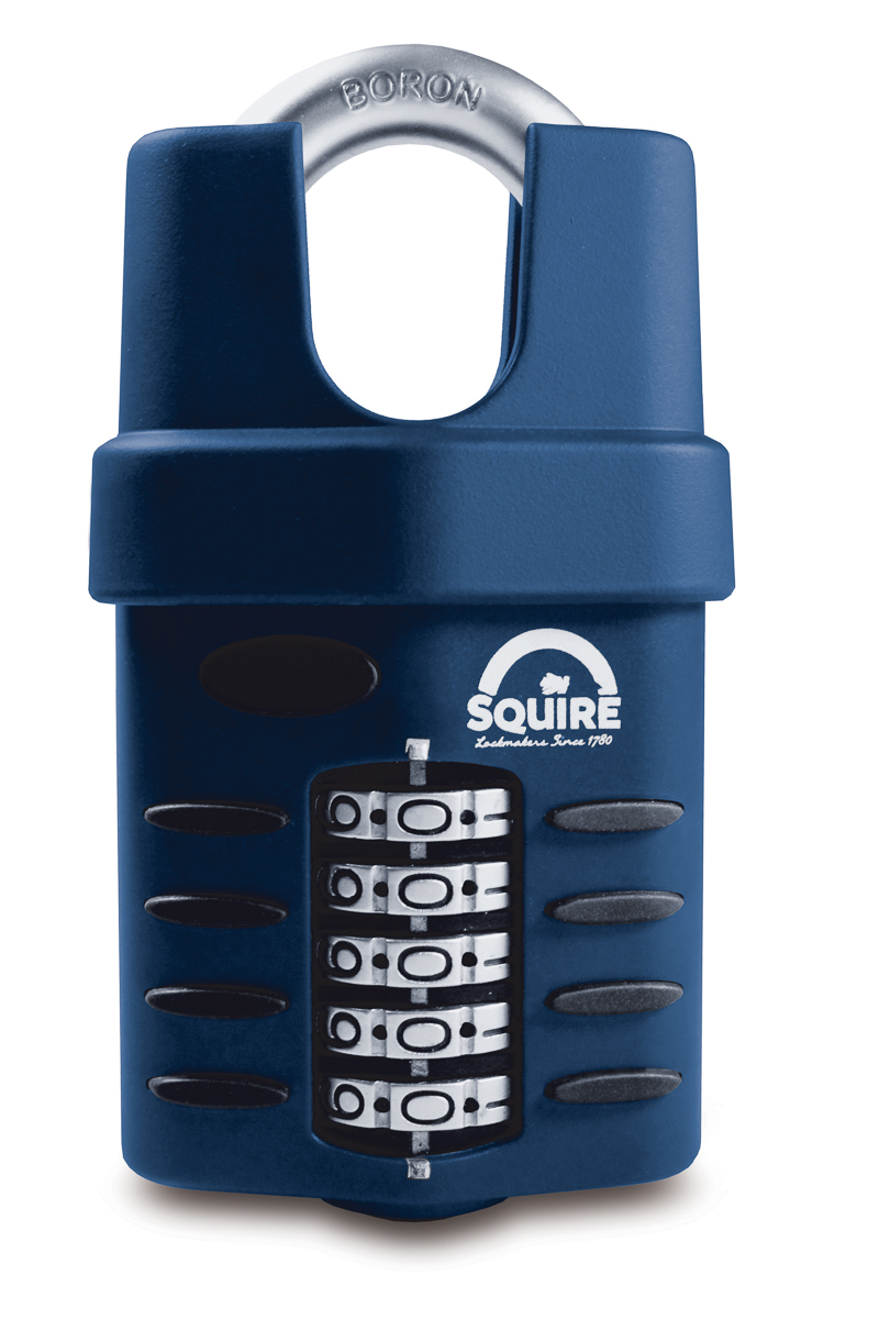 Squire Combination Padlock Die Cast Combination Padlock Weatherproof, 10 mm Shackle, 6mm Body