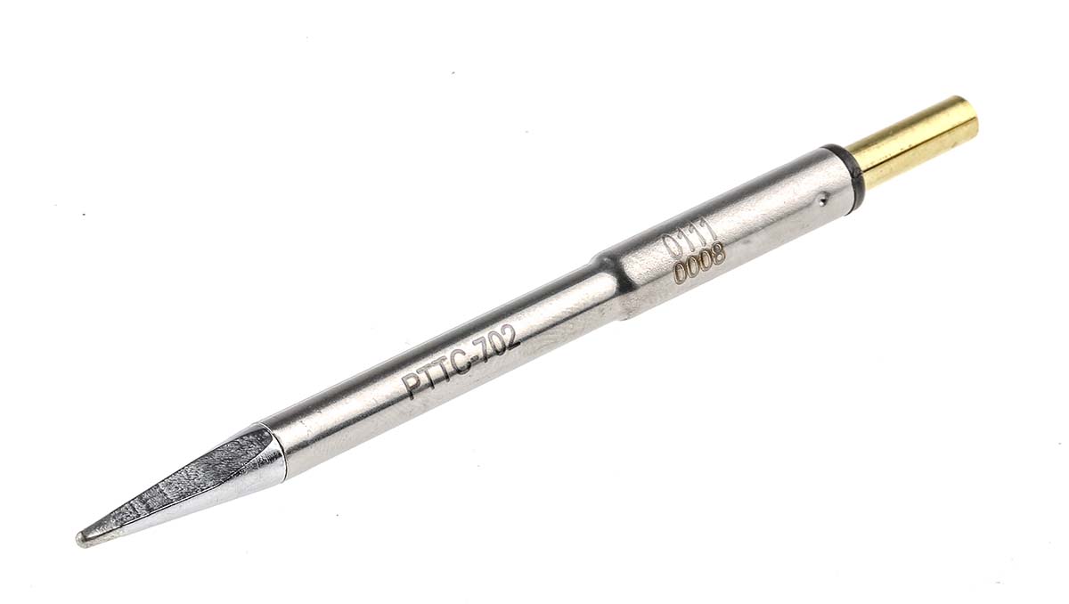 Metcal PTTC 1.1 x 1.3 mm Chisel Soldering Iron Tip for use with MX-PTZ