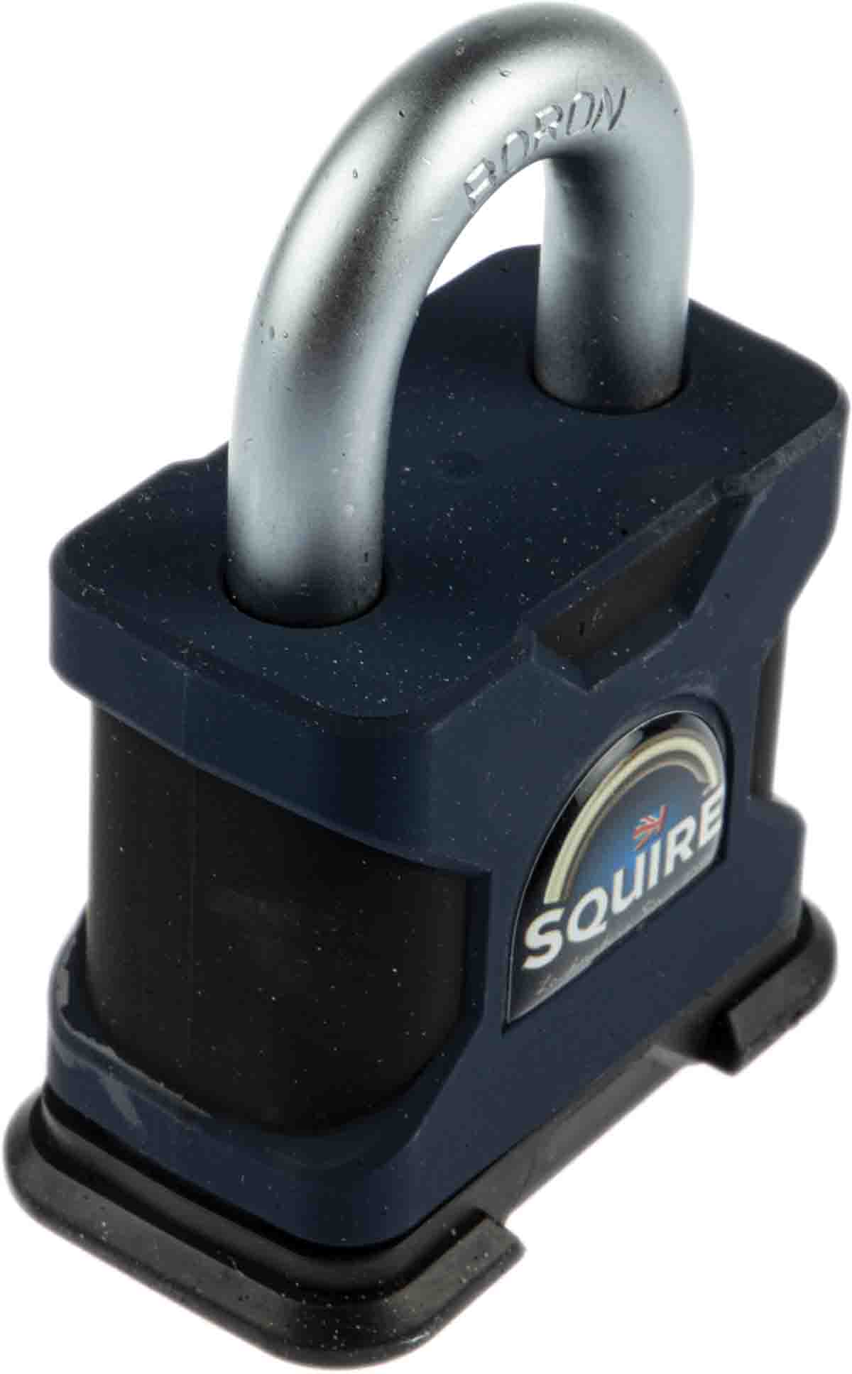 rs-ss50p5 Squire Keyed Hardened Steel Padlock Weatherproof, 10 mm Shackle, 50mm Body