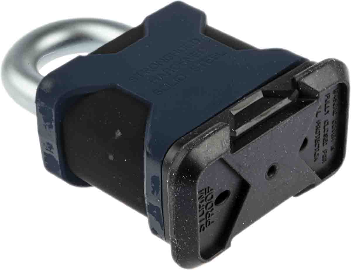 rs-ss50p5 Squire Keyed Hardened Steel Padlock Weatherproof, 10 mm Shackle, 50mm Body