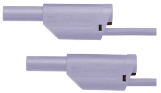 Schutzinger Test Lead 32A, 1kV, Purple, 1.5 m Lead Length
