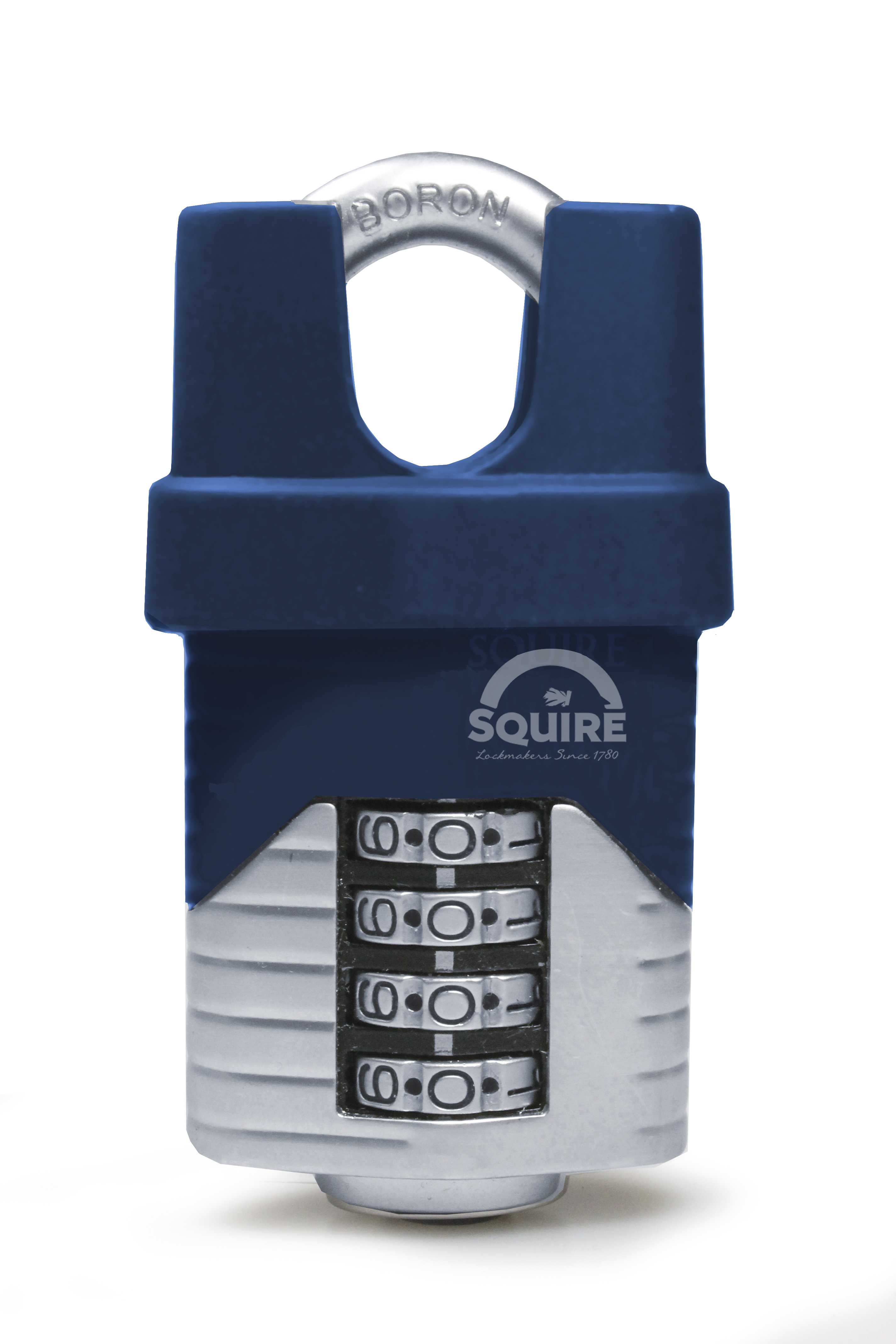 Squire Combination Padlock Die Cast Combination Padlock Weatherproof, 8 mm Shackle, 50mm Body