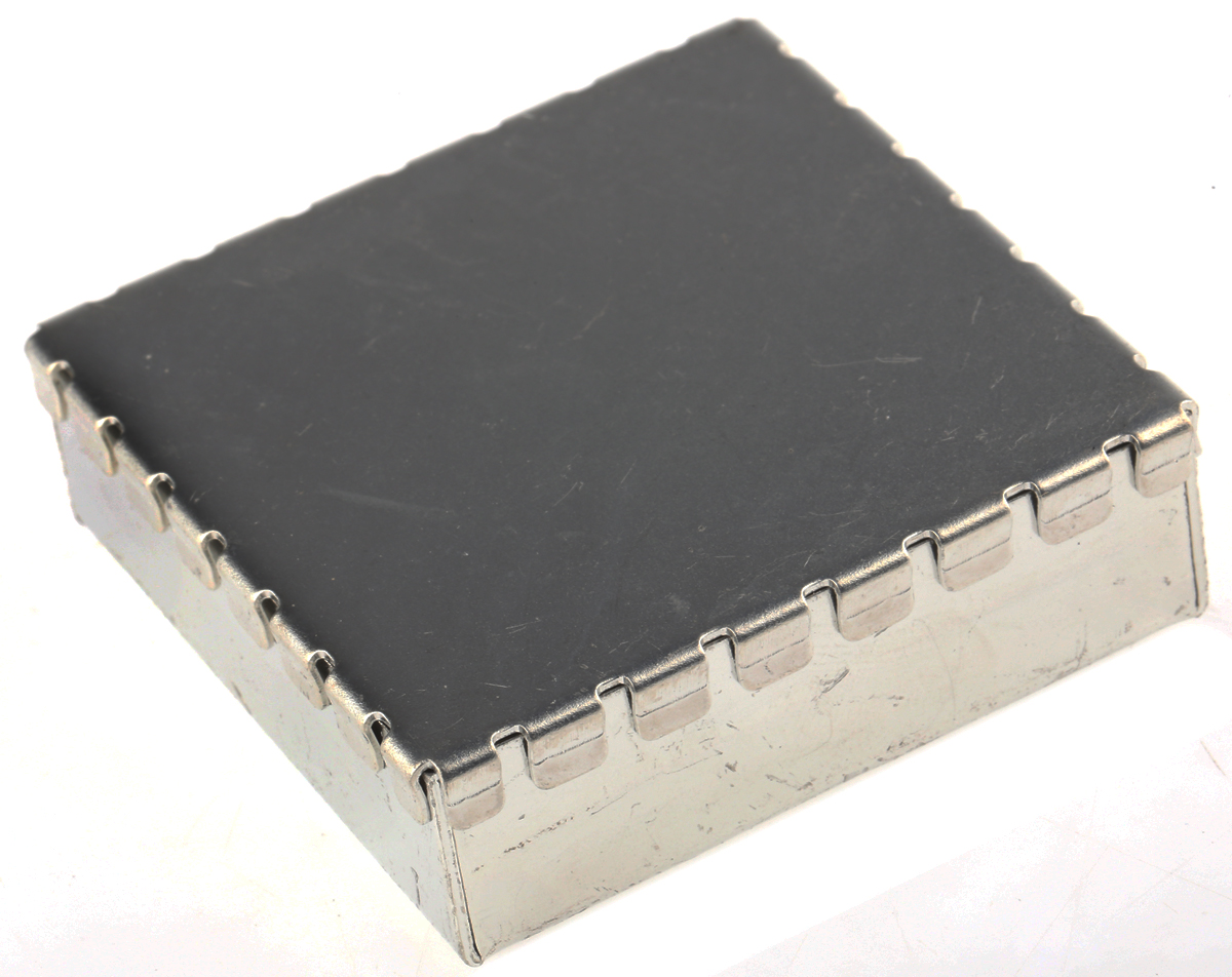 Perancea Tin Plated Steel PCB Enclosure 50 mm, 50 mm 15 mm