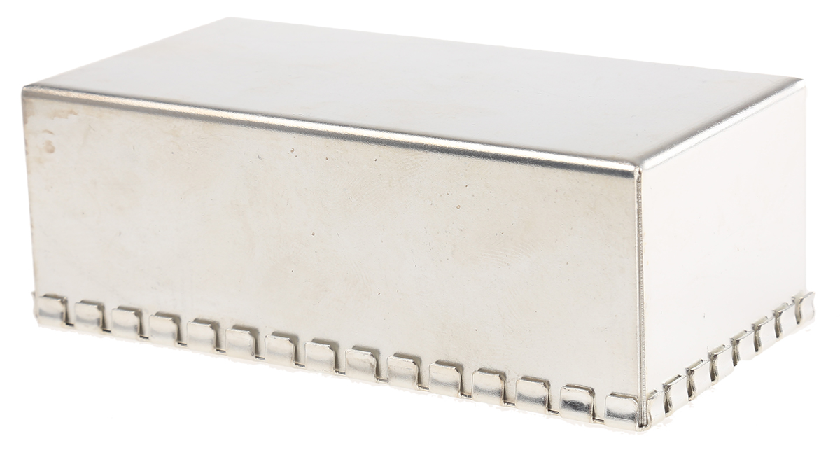 rs01cfl3t Perancea Tin Plated Steel PCB Enclosure 100 mm, 50 mm 35 mm