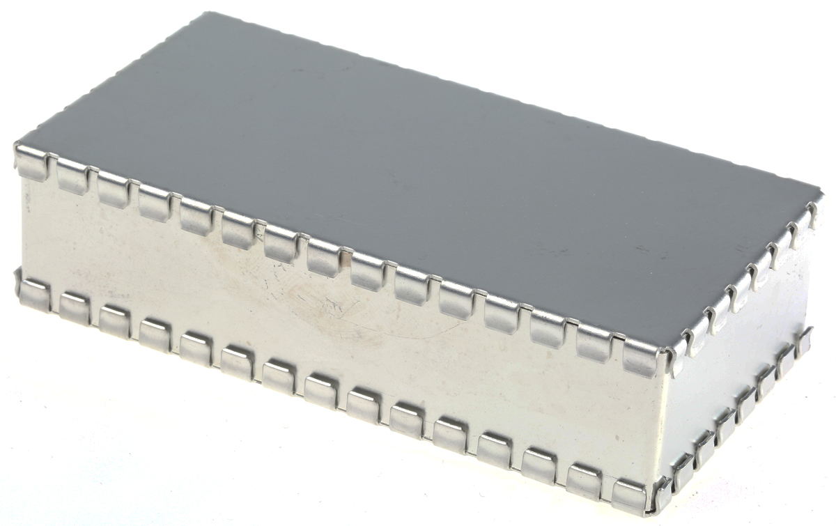 Perancea Tin Plated Steel PCB Enclosure 100 mm, 50 mm 25 mm