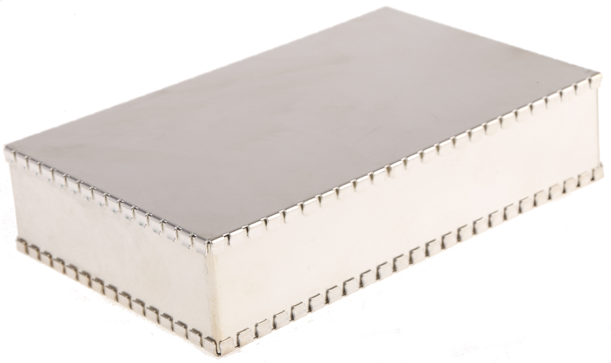 Perancea PLF Tin Plated Steel PCB Enclosure 160 mm, 100 mm 35 mm