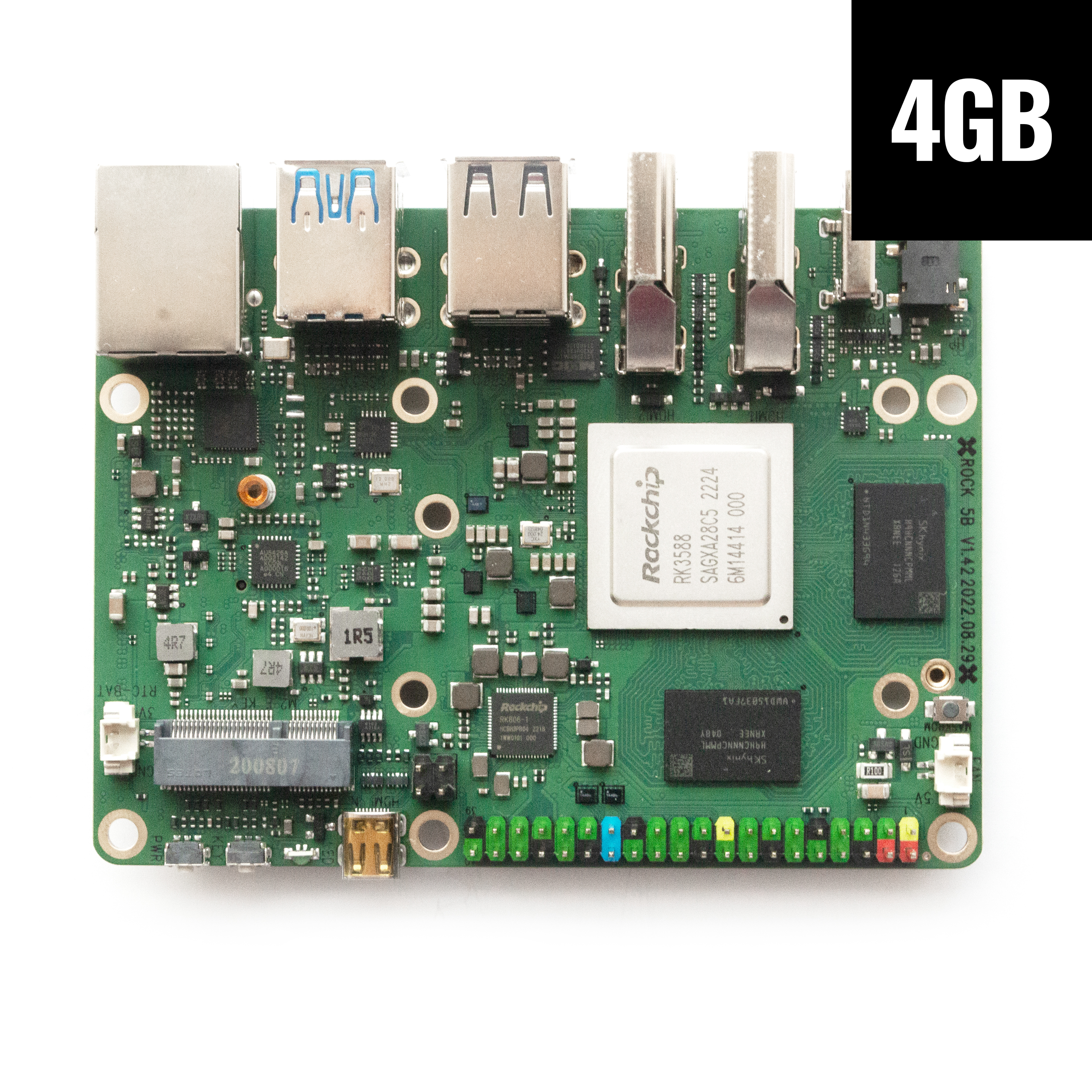 Okdo ROCK 5 Model B 4GB Single Board Computer