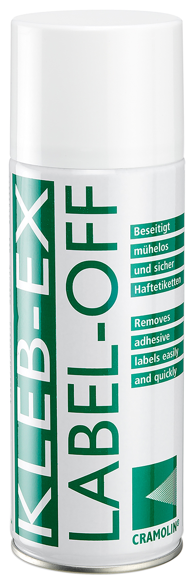 Cramolin 400 ml Aerosol Label Remover, Removes Label