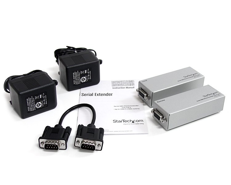 rs232extc1gb StarTech.com Serial Device Server 1, 115.2 kbps Baud Rate