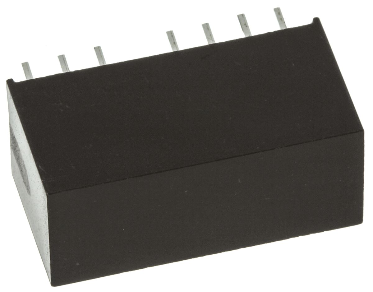 rs3-0515d Recom RS3 DC/DC Converter, 15V, -15 V/, 9V dc Input, 4.5V Input 3 W, Through Hole, 85 °C Max Temp -40 °C Min Temp, 8-Pin