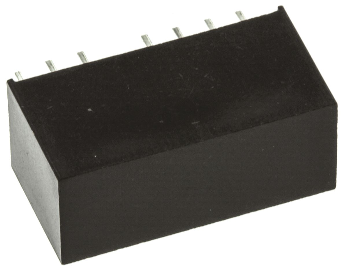 rs3-1209s Recom RS3 DC/DC Converter, 9V/ 333 mA, 18V Input, 9V Input 3 W, Through Hole, 85 °C Max Temp -40 °C Min Temp, 8-Pin SIP