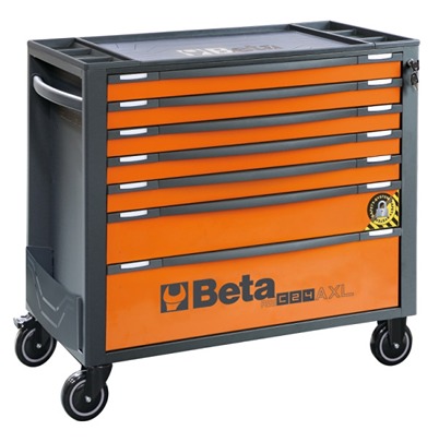 BETA 7 Drawer Wheeled Tool Trolley
