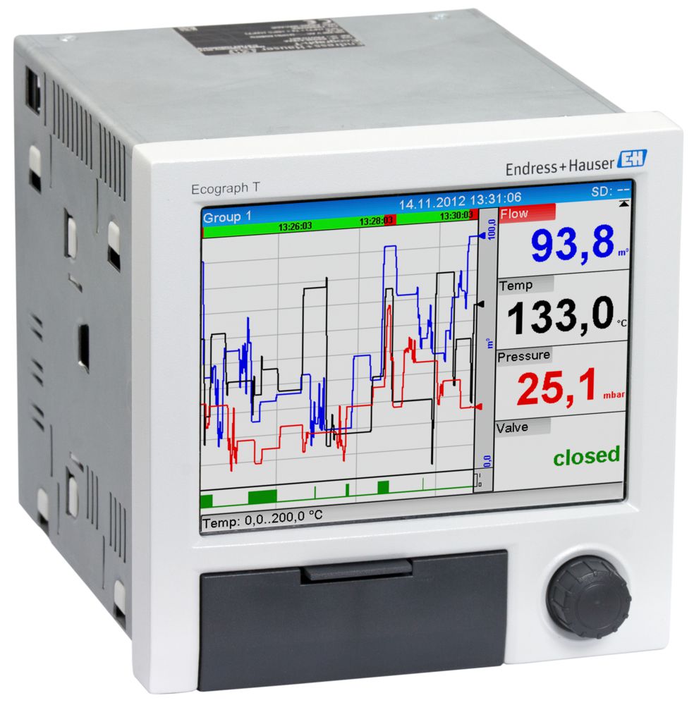 rsg35-d2a Endress+Hauser RSG35-D2A Graphical Graphic Recorder Current, Frequency Input, Pulse Input, RTD, Thermocouple, Voltage