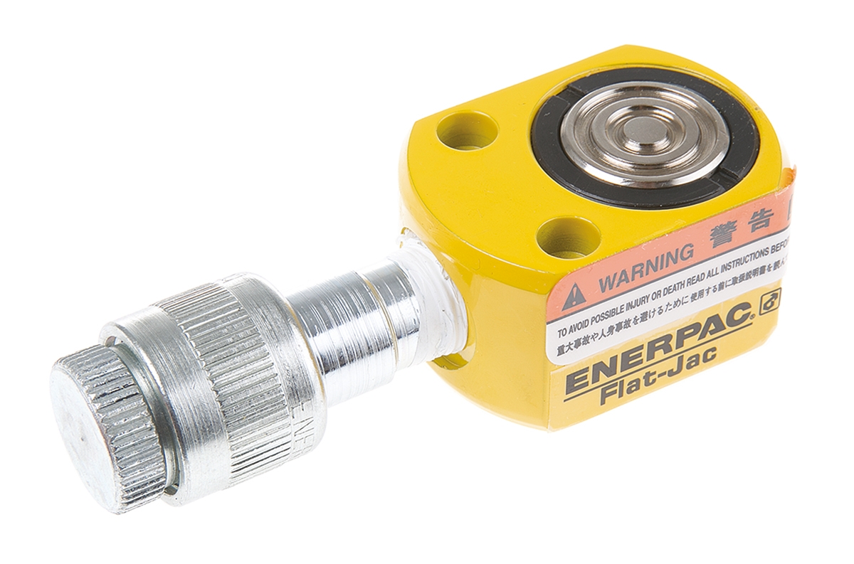 Enerpac, Portable Low Height Hydraulic Cylinder, RSM50 Single Acting 5 t 6 mm