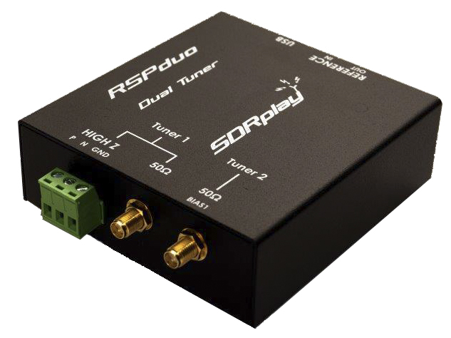 SDRplay RSPduo dual tuner RSP family of SDRs SDR Receiver for Also Included, Free Of Charge Sdr Multi-Platform Software