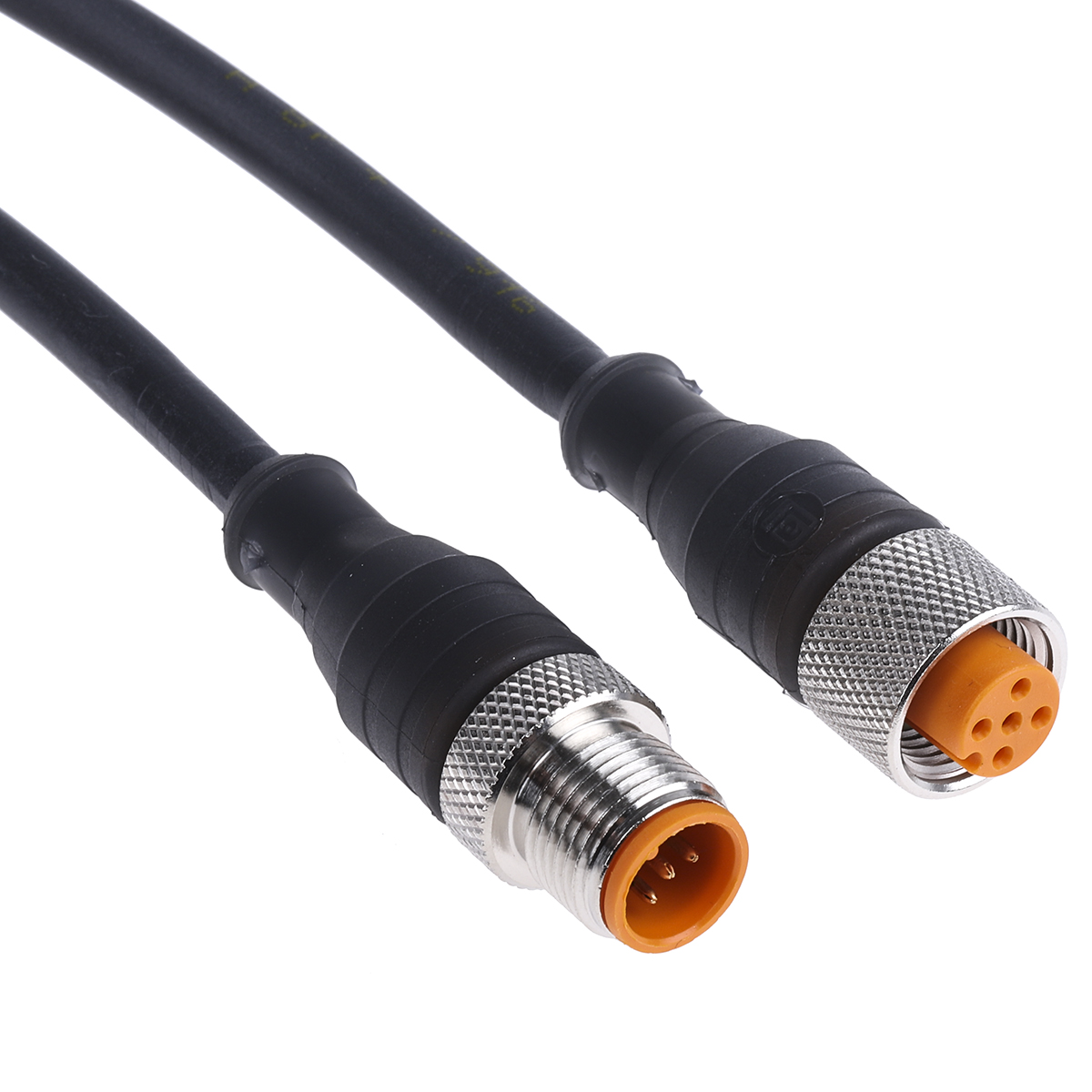 Lumberg Automation Male 5 way Straight to Female 34 way Straight Sensor Actuator Cable, 5 m