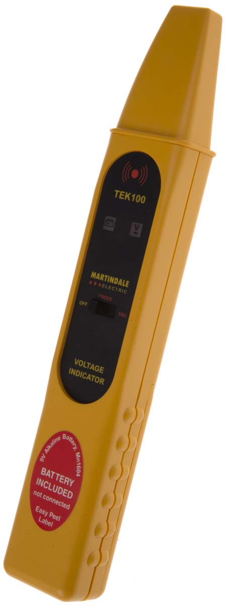 Martindale TEK 100 Non-Contact Voltage Detector, 100 V ac to 600 V ac RSCAL
