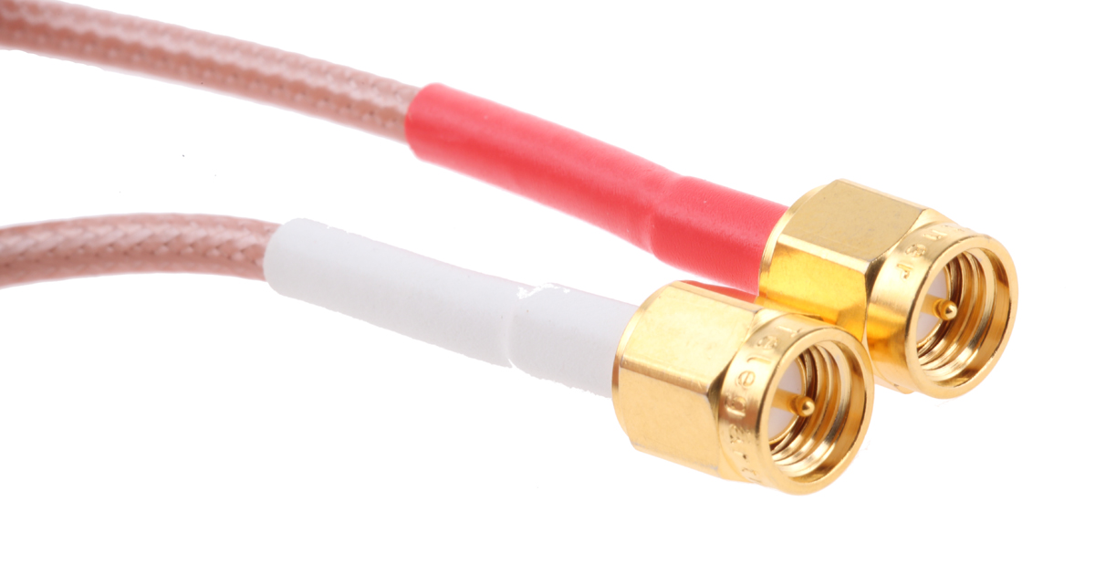 Times Microwave SMA Series, 1 m, RG316 Coaxial Coaxial Cable 50 Ω, Terminated