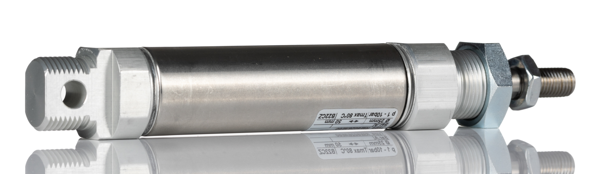 rt57225m80 Norgren Pneumatic Piston Rod Cylinder - 25 mm Bore, 80 mm RT57200M Series, Double Acting Acting