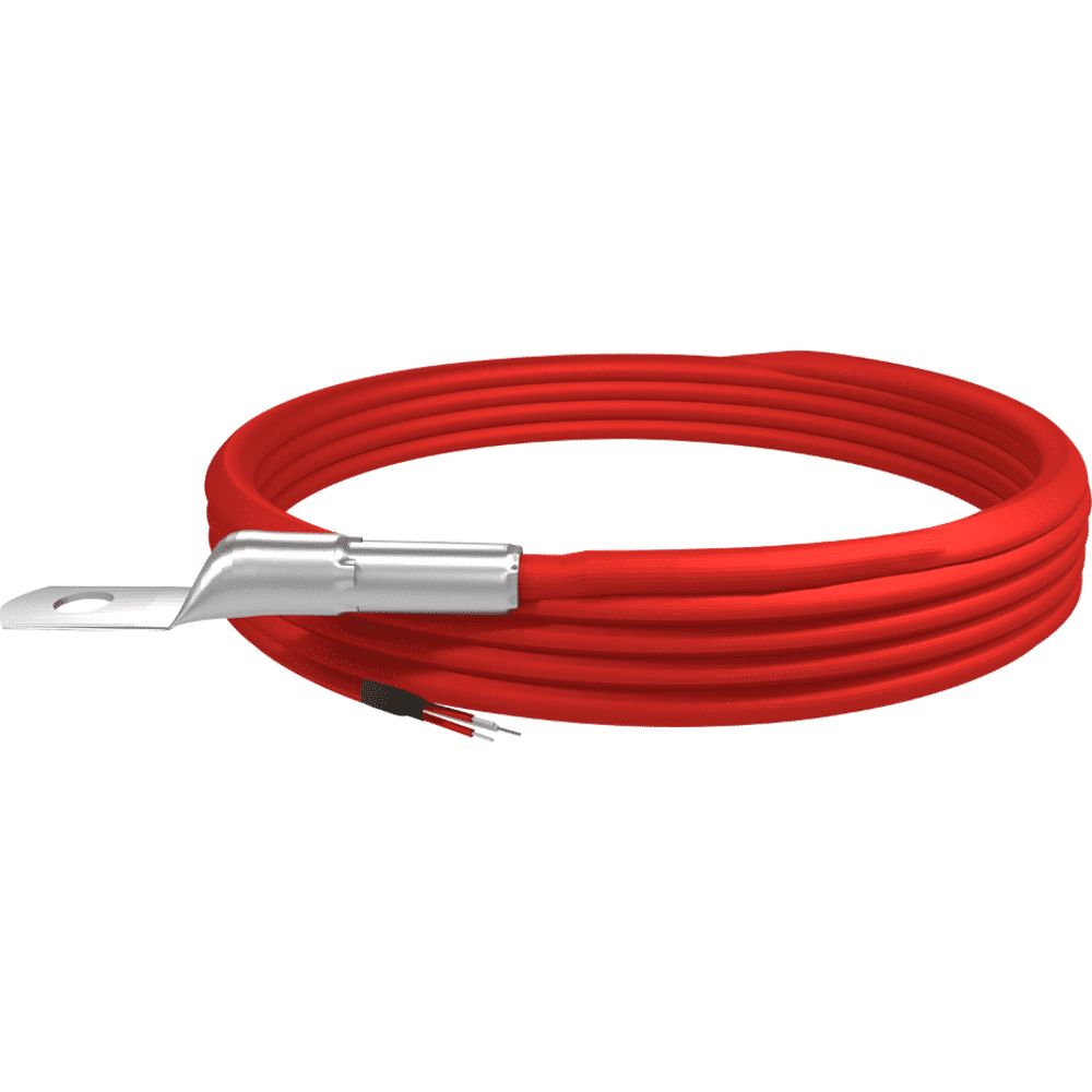 Emko PT100 Temperature Sensor 16 mm Dia, 3 Wire, 200 °C Max