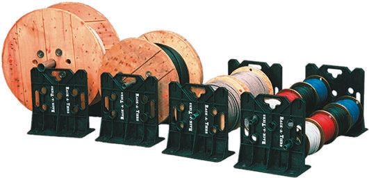 HellermannTyton Cable Rack RT1 RACK-A-TIER WORK STAND BLACK in High Density Polyethylene Cable Rack, 5 Rack-A-Tiers