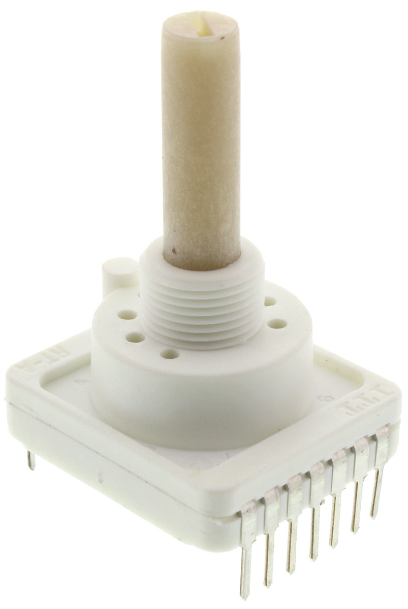 C & K RTA, 10 Position SPST Rotary Switch, 150mA, Through Hole
