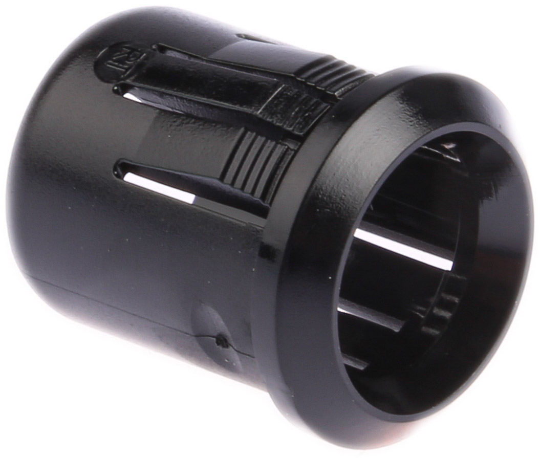 Kingbright for use with Through-Hole LED Black 10 mm
