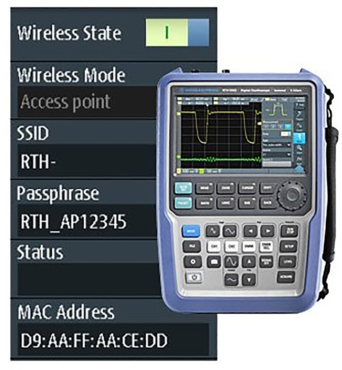 Rohde & Schwarz Oscilloscope Software for Use with RTH1004 Series, RTH1002 Series, Version 10