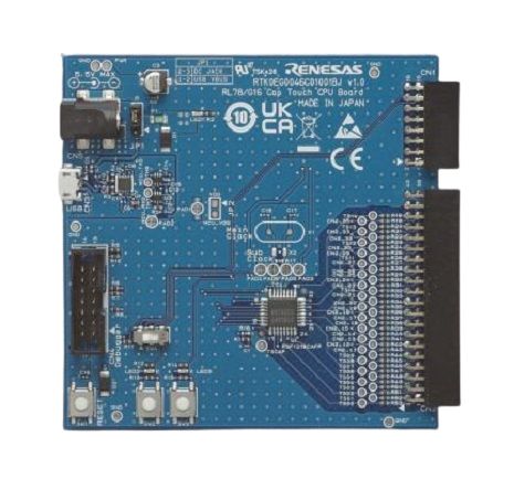 Renesas Electronics Capacitive Touch Evaluation System Capacitive Touch Application Evaluation Kit RTK0EG0047S01001BJ