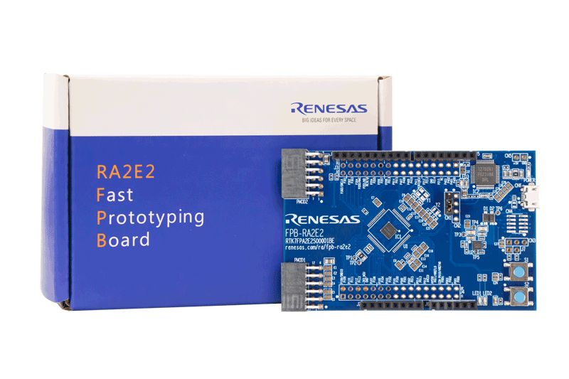Renesas Electronics FPB-RA2E2 Prototyping Prototyping Board RTK7FPA2E2S00001BE