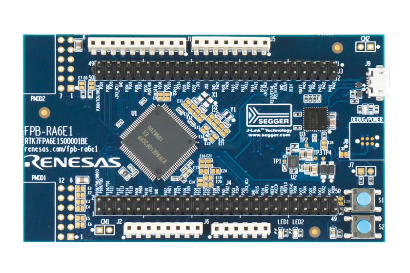 Renesas Electronics FPB-RA6E1 Fast Prototyping Board 32 Bit MCU Development Board RTK7FPA6E1S00001BE