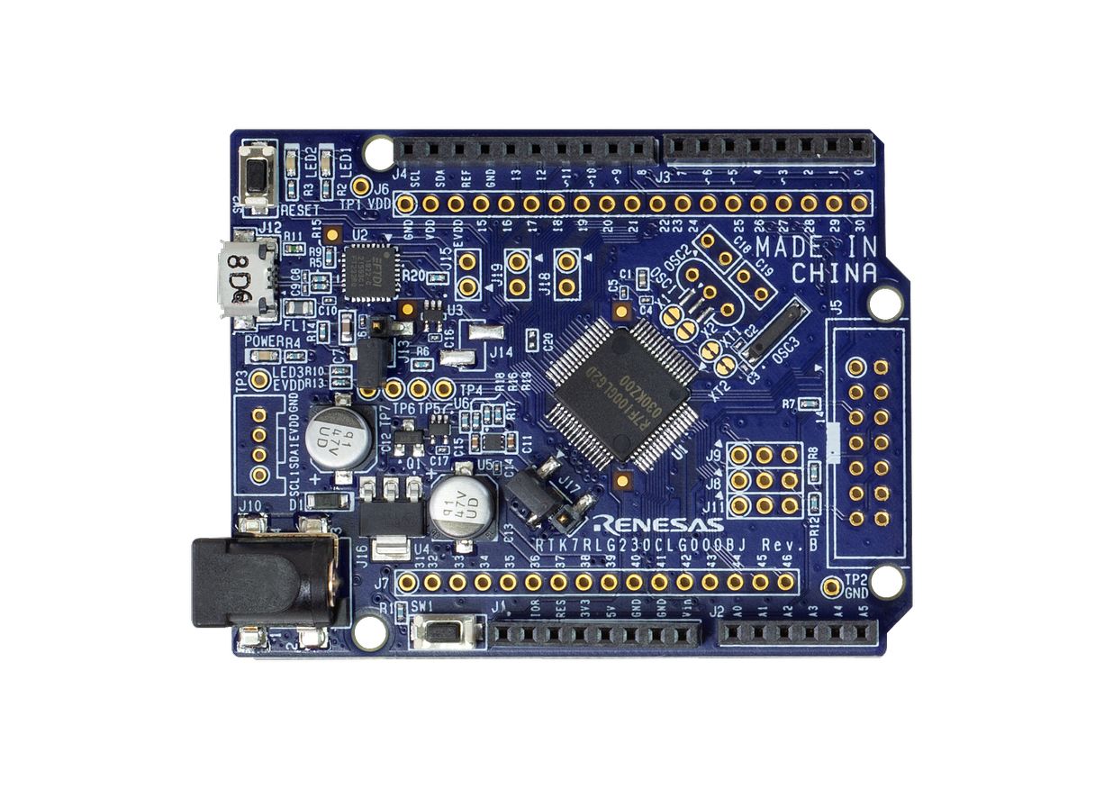 Renesas Electronics Fast Prototyping Board for RL78/G23 Prototyping Board RTK7RLG230CLG000BJ