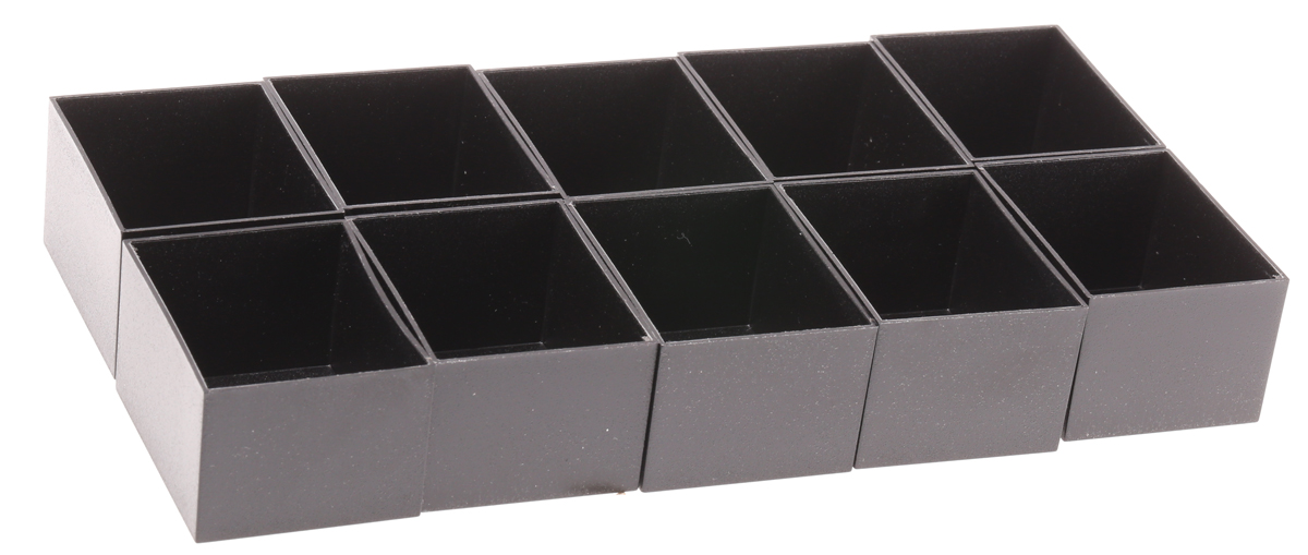 CAMDENBOSS Black ABS Potting Box Lid, 50 mm 30 mm, 40 mm