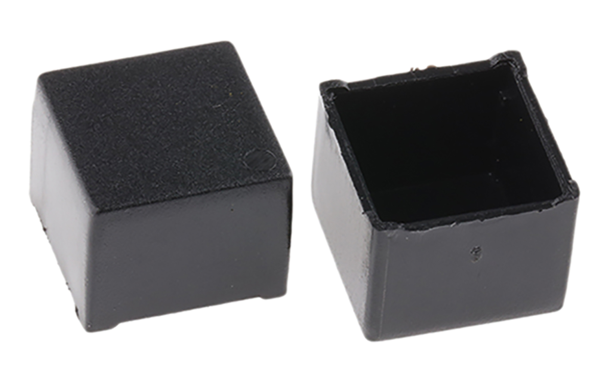 CAMDENBOSS Black ABS Potting Box Lid, 11 mm 9 mm, 11 mm