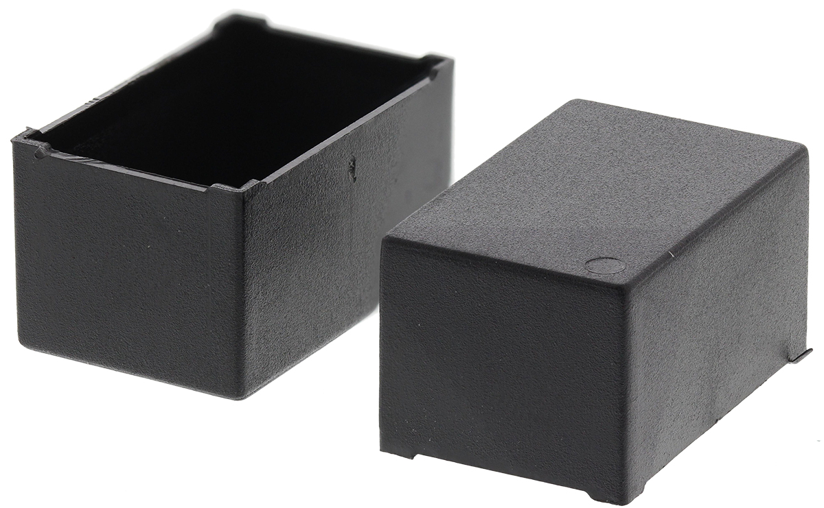 CAMDENBOSS Black ABS Potting Box Lid, 22 mm 9 mm, 14 mm