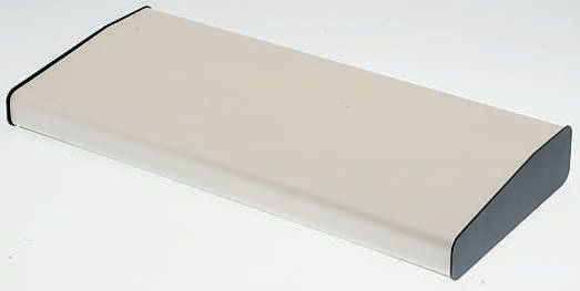 CAMDENBOSS 2000 Series Beige, Brown Aluminium Desktop Enclosure Sloped Front, 210 mm 55 mm, 280 mm